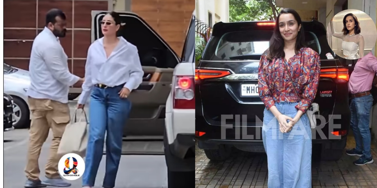 Shraddha Kapoor and Kareena Kapoor Redefine Casual Fashion with Their Stylish Outfits