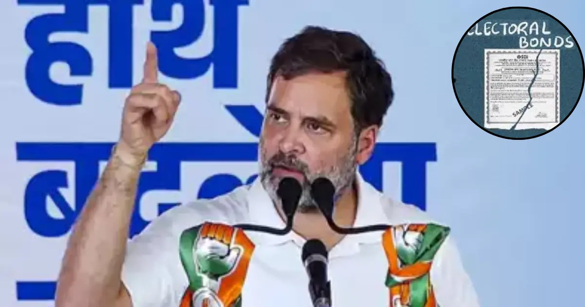 Rahul Gandhi Slams PM Modi, Calls Electoral Bonds Scheme a 'Scam