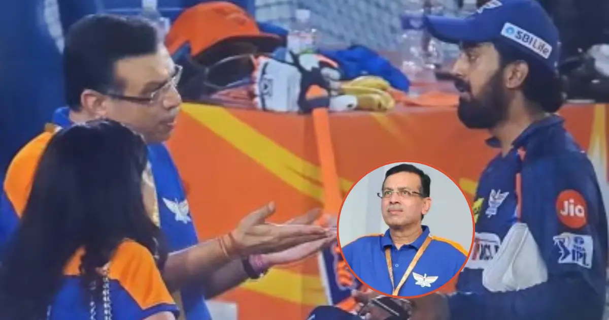 LSG owner Sanjeev Goenka started scolding KL Rahul on the field, the captain kept insulting him with his head bowed