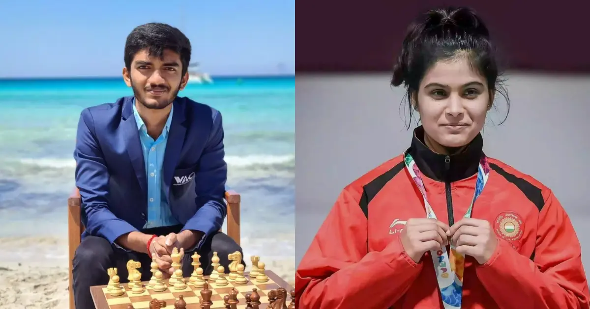 Manu Bhakar and Gukesh were among the four athletes who were conferred with the prestigious Khel Ratna award