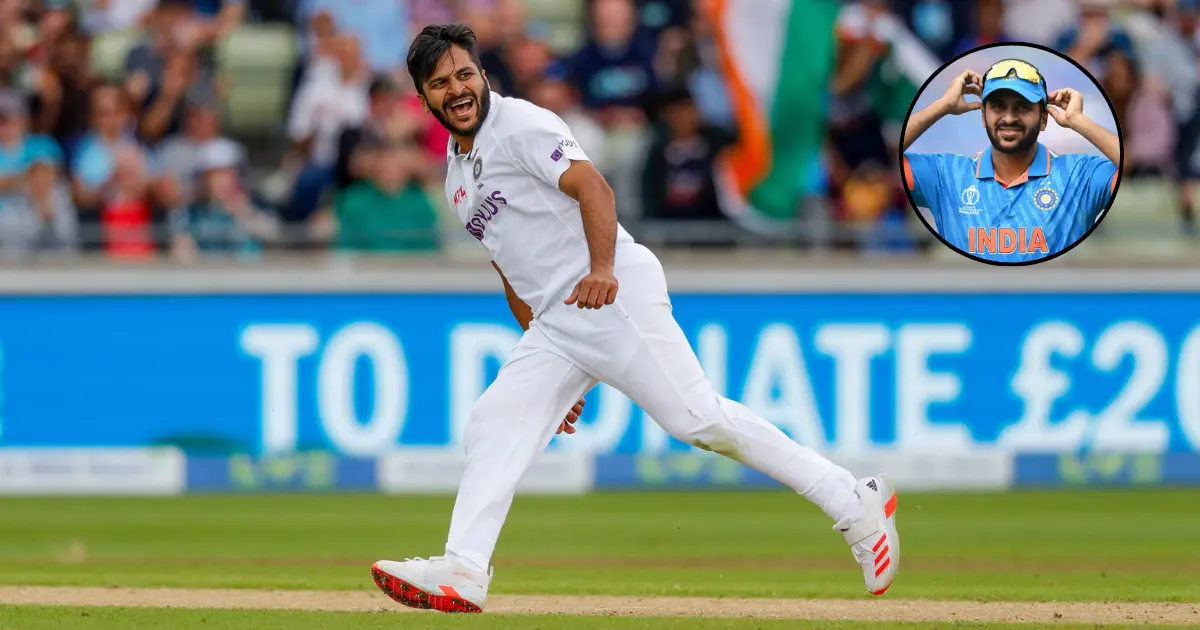 Shardul Thakur played a brilliant innings, saved Mumbai's sinking boat in Ranji