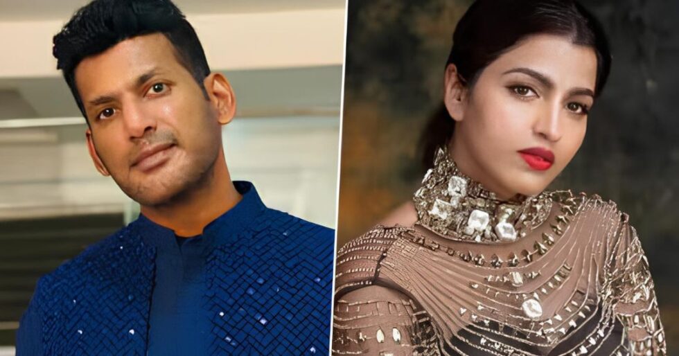 Vishal and Sai Dhanshika’s Engagement Ring
